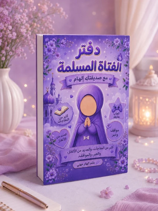 غلاف كتاب دَفتَرُ الفَتاةِ المُسلِمة